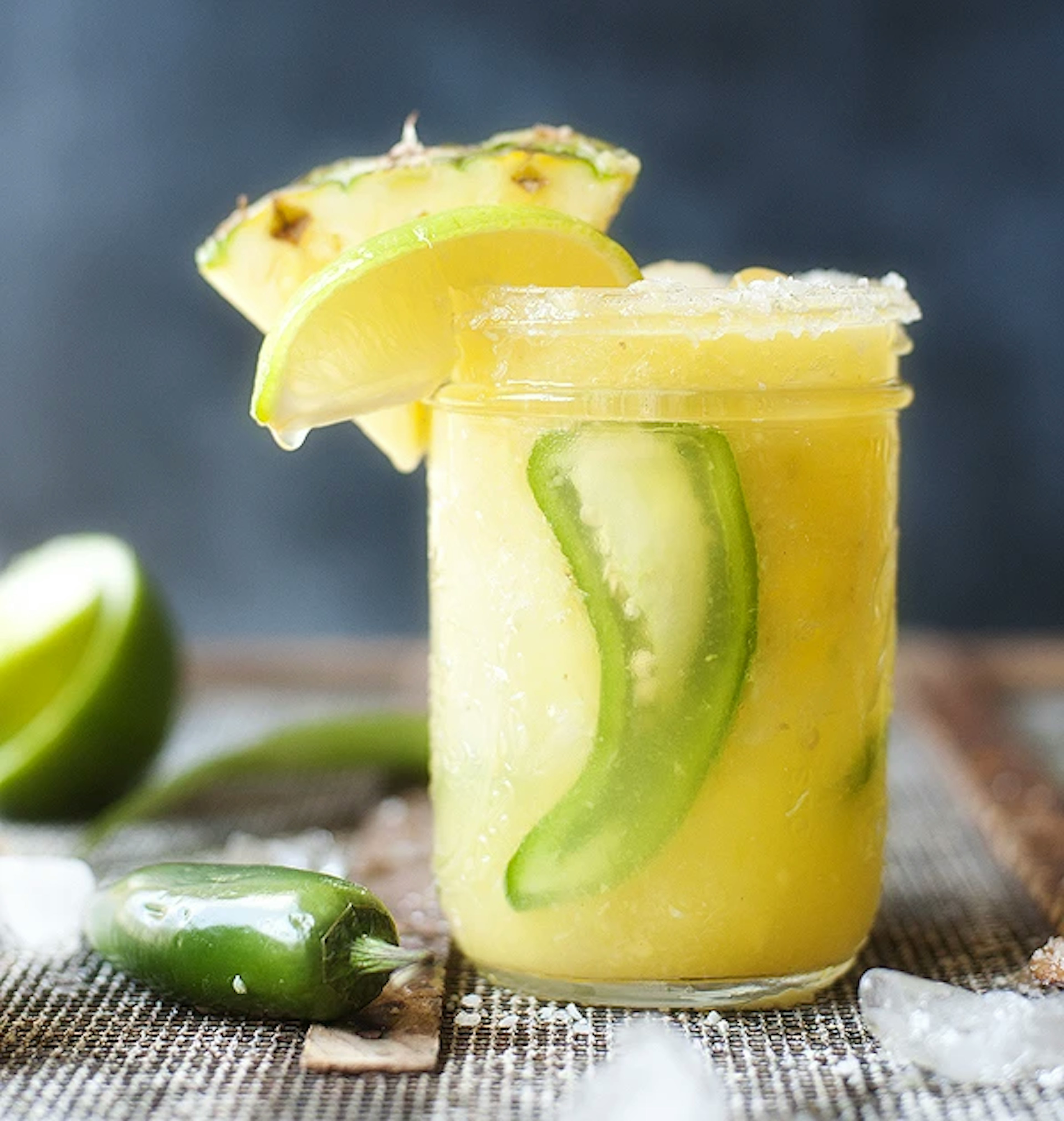 spicy Pineapple Margaritas