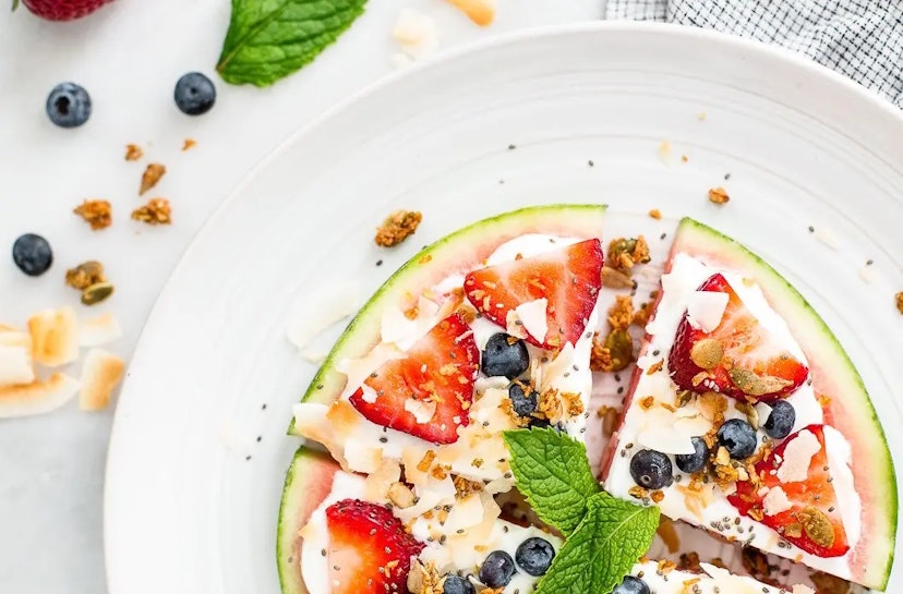 watermelon pizza