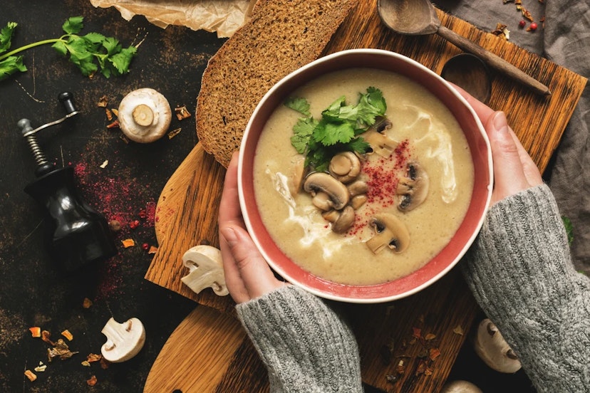 mushroom soup