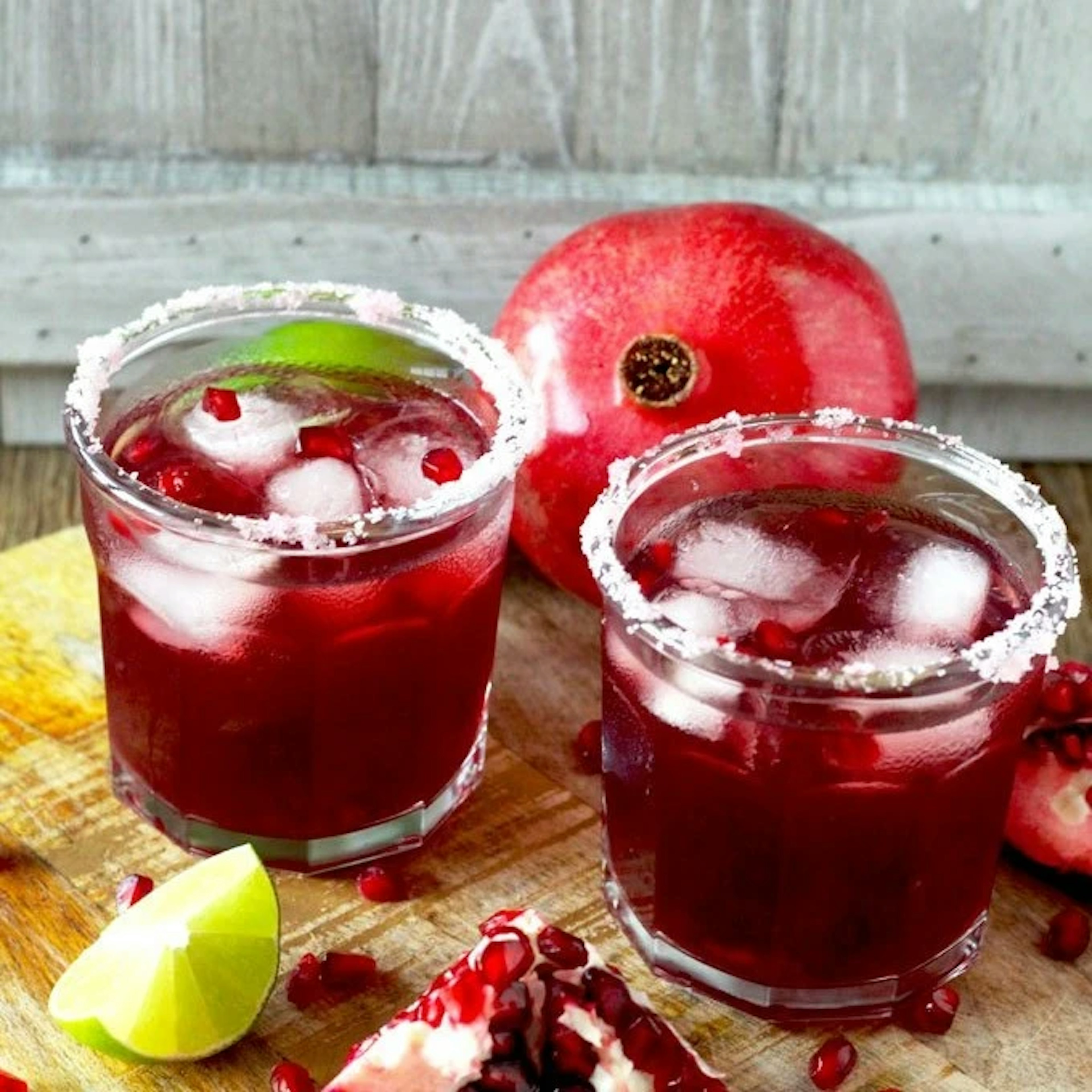 Pomegranate Margaritas