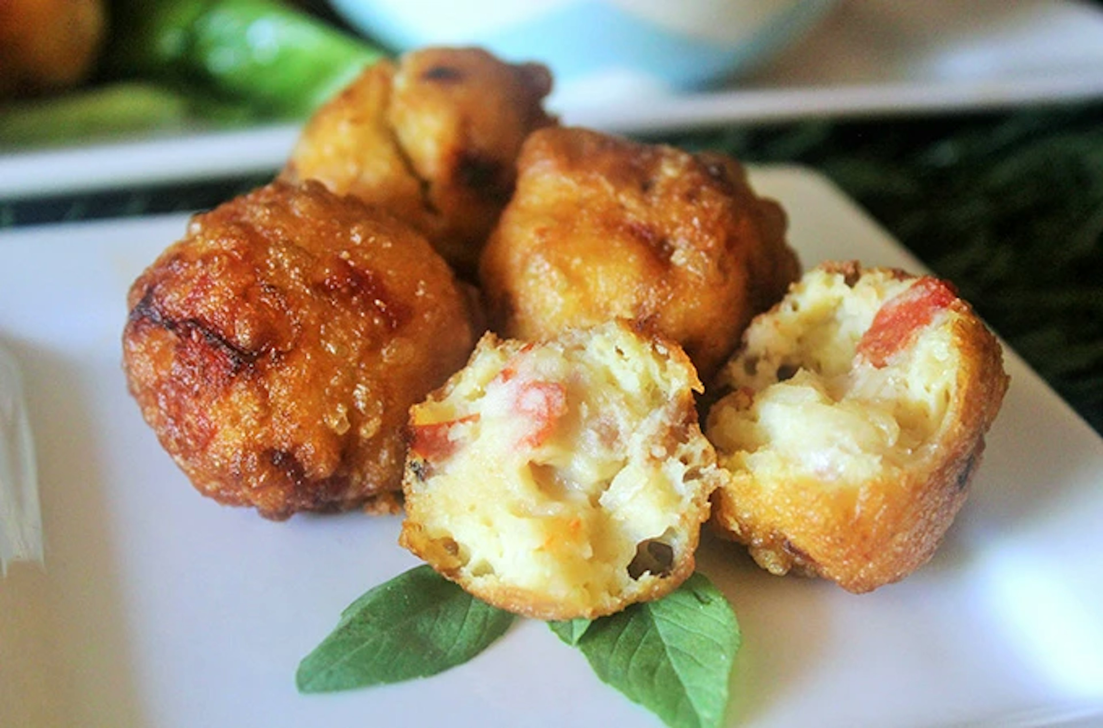 Touchdown Pizza Fritters