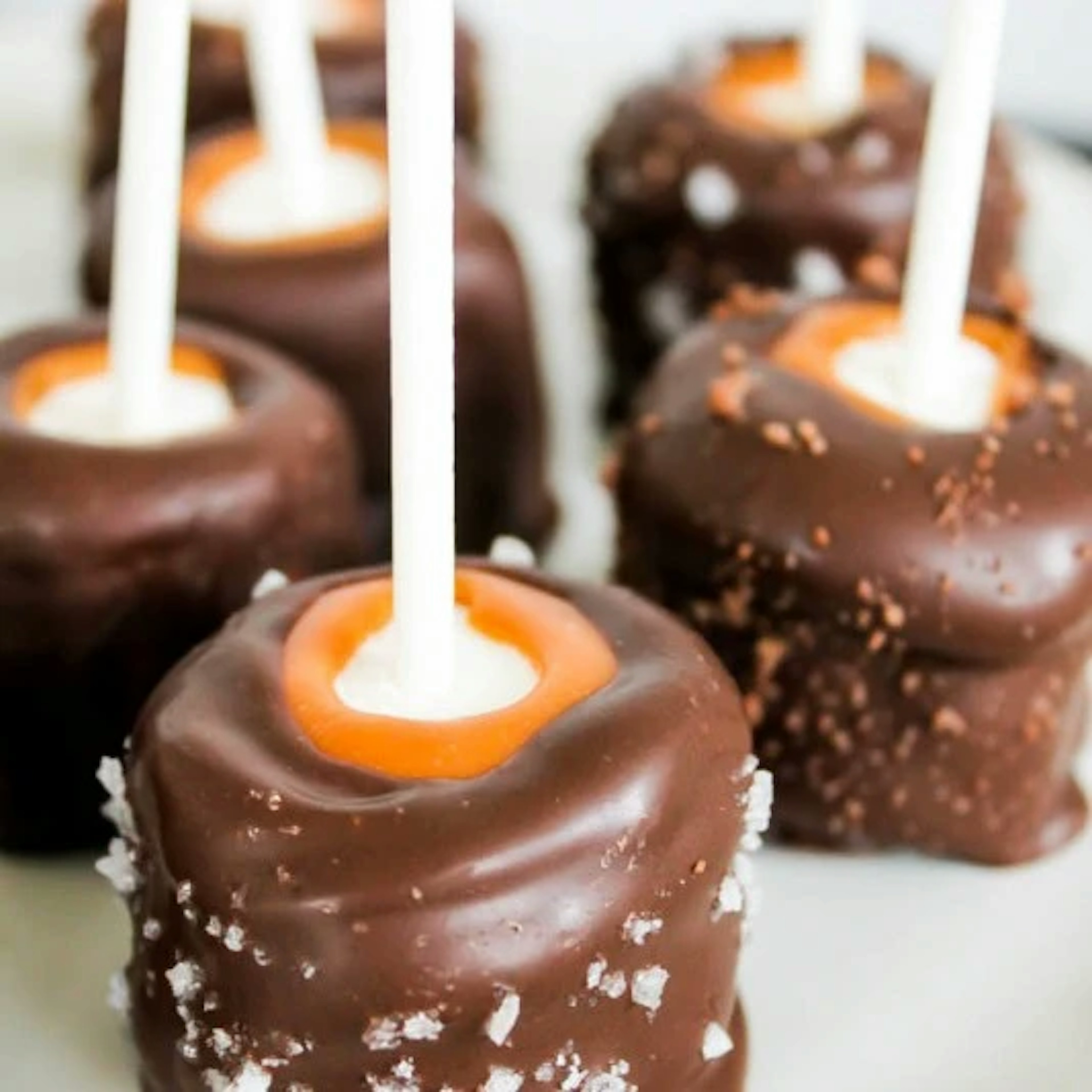 Chocolate Caramel Marshmallows