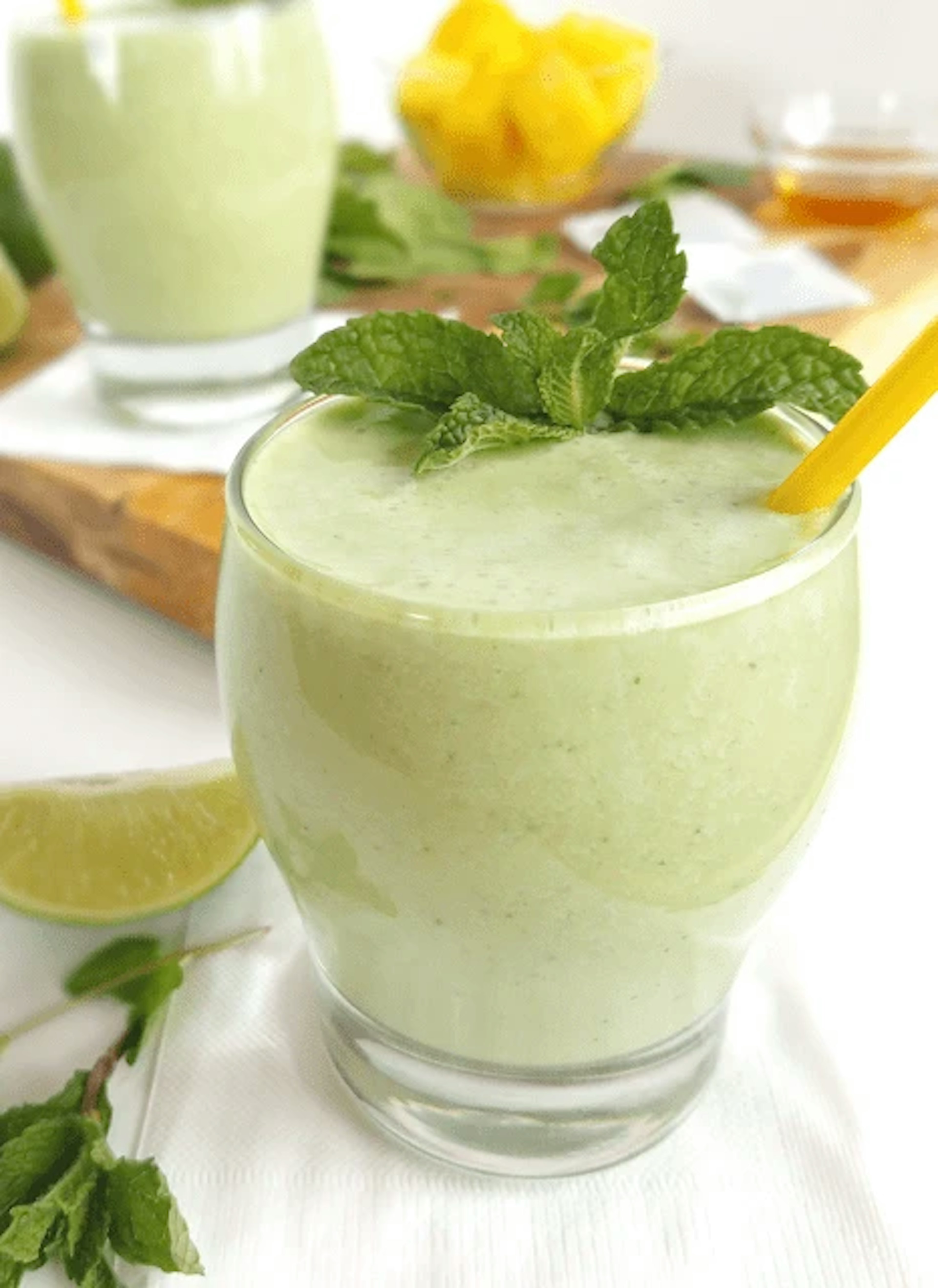 Green tea smoothie