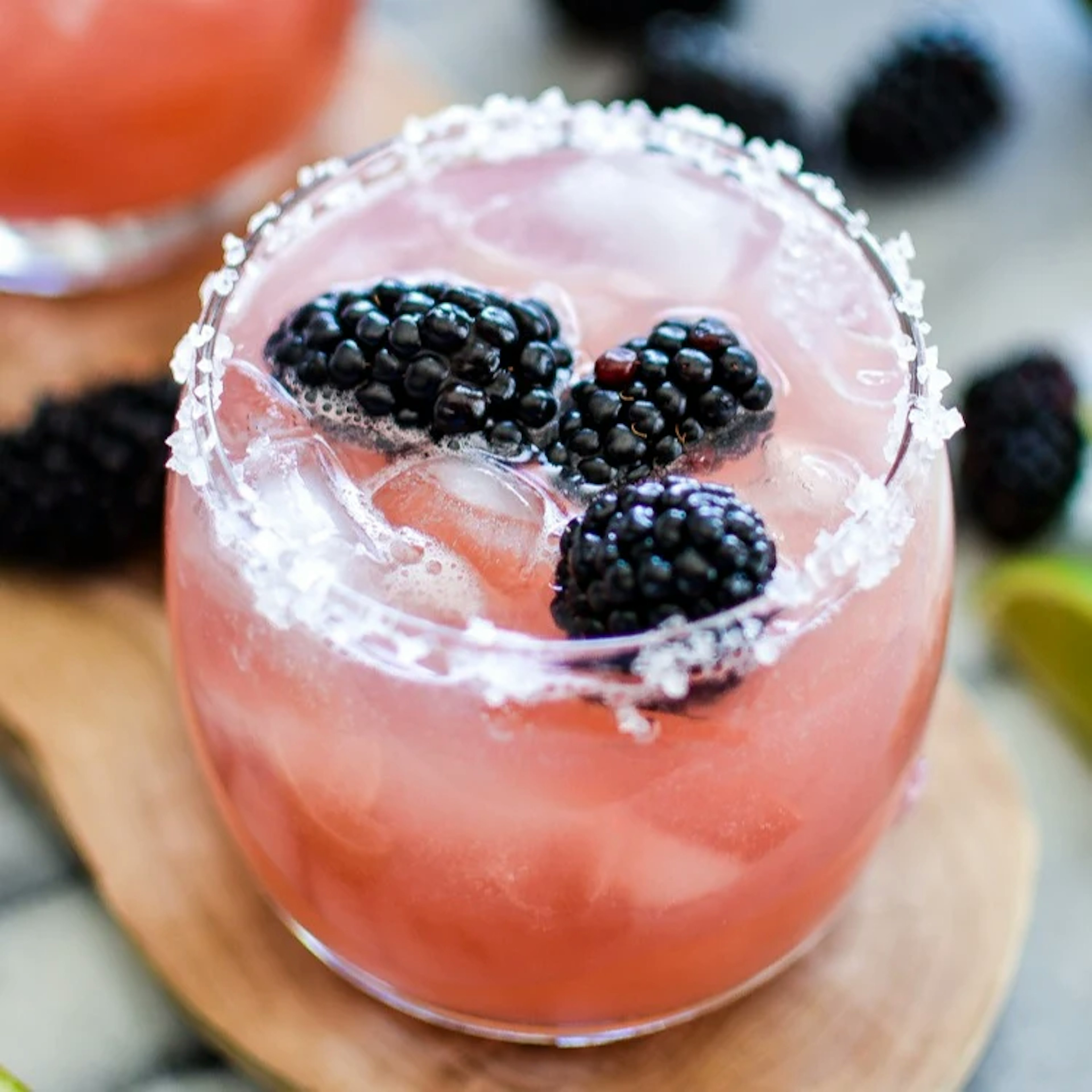 Blackberry Lime Margaritas