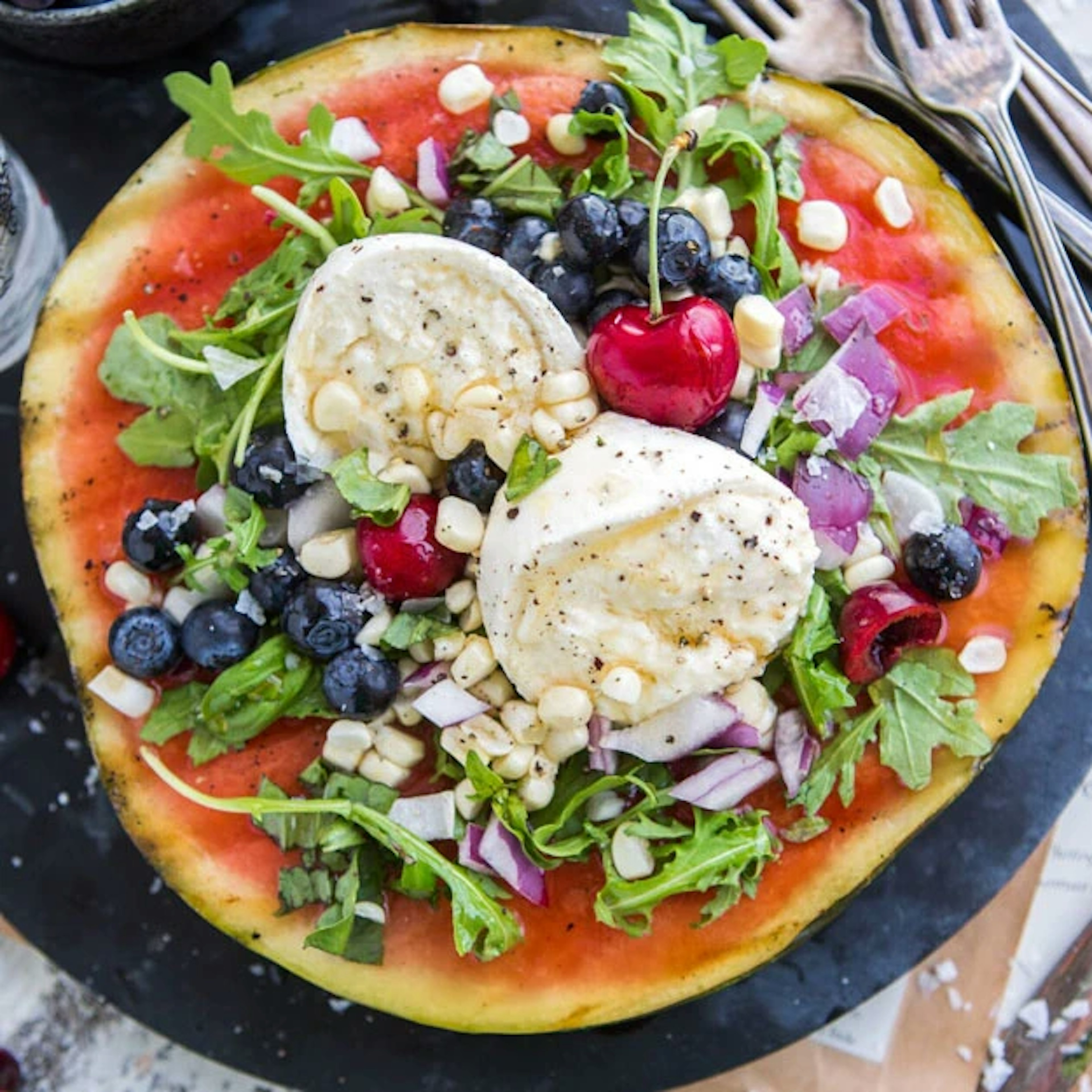 Watermelon Burrata Salad