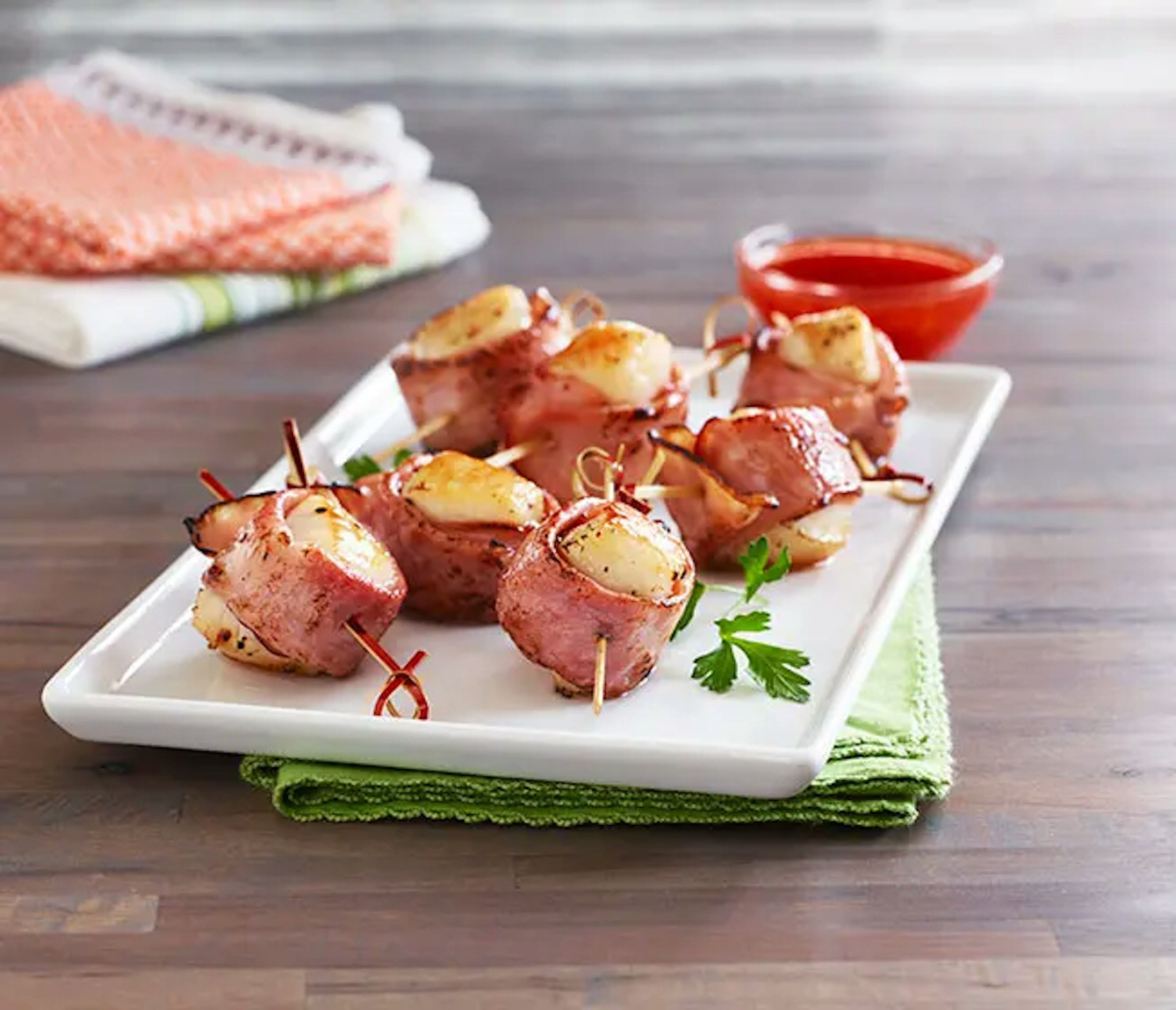 Ham Wrapped Scallops