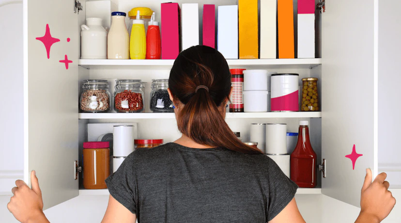 stocking a pantry