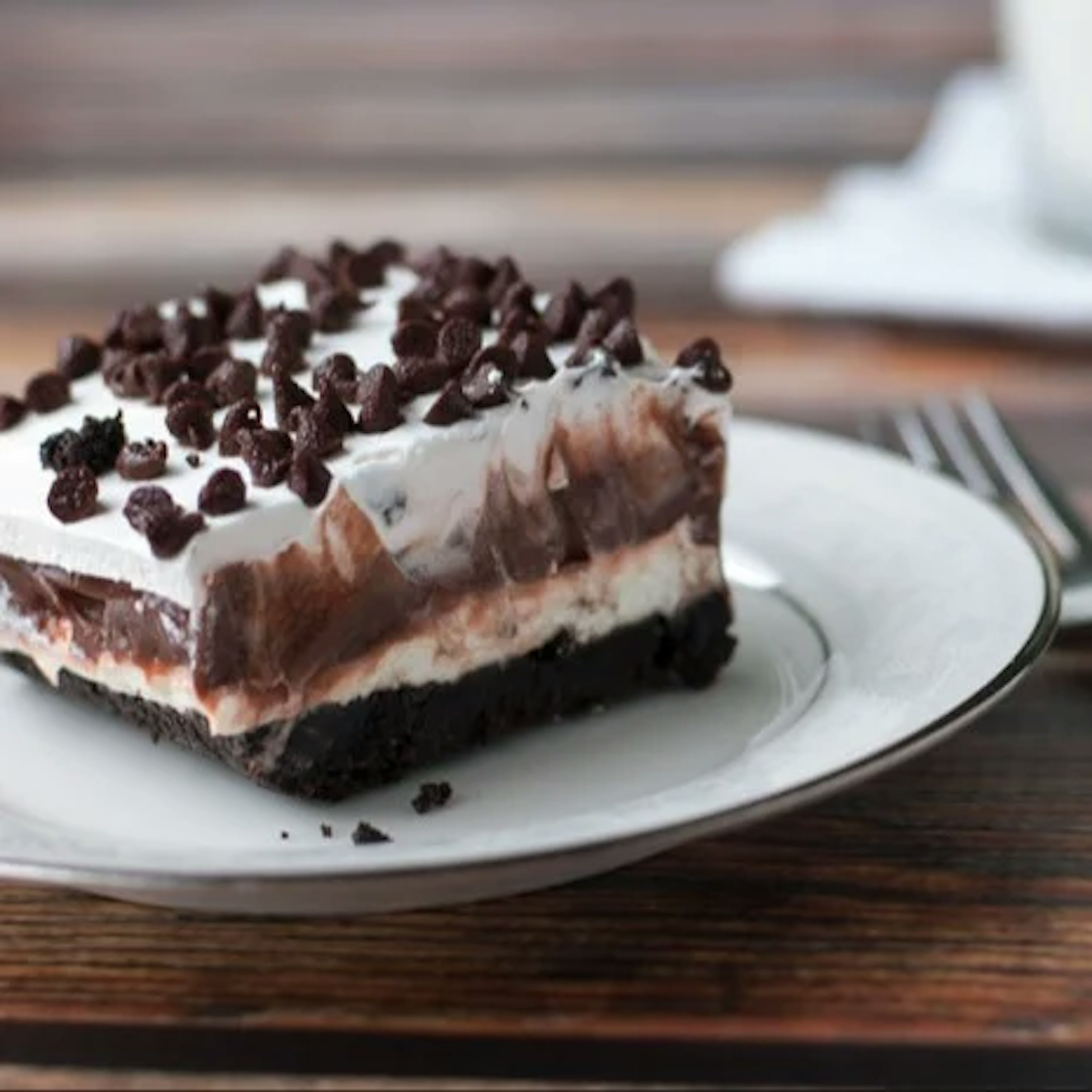 Chocolate Lasagna pie