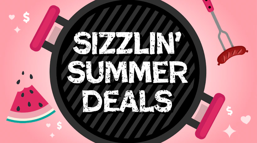 sizzlin' summer deals