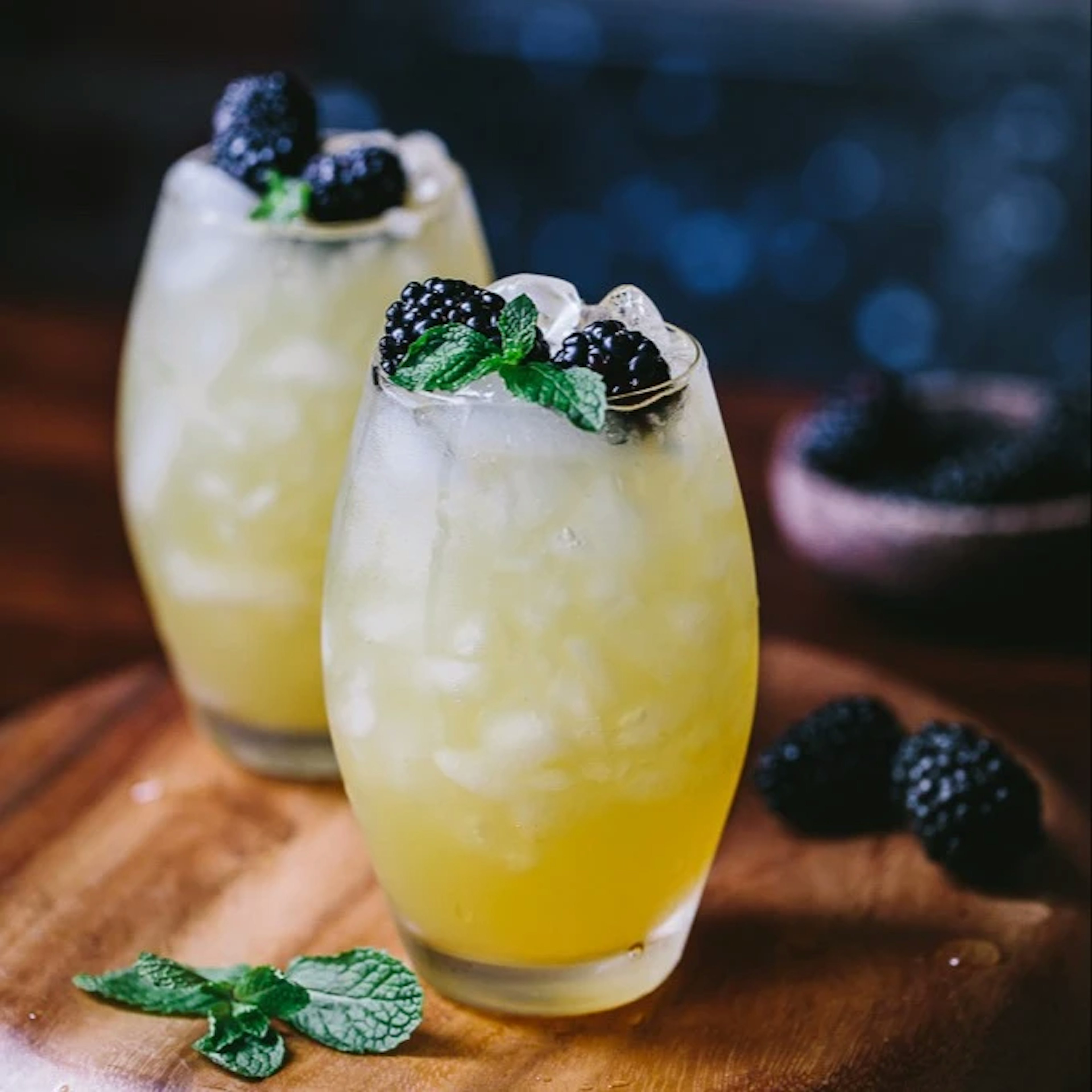 Mango & Blackberry Vodka Cooler