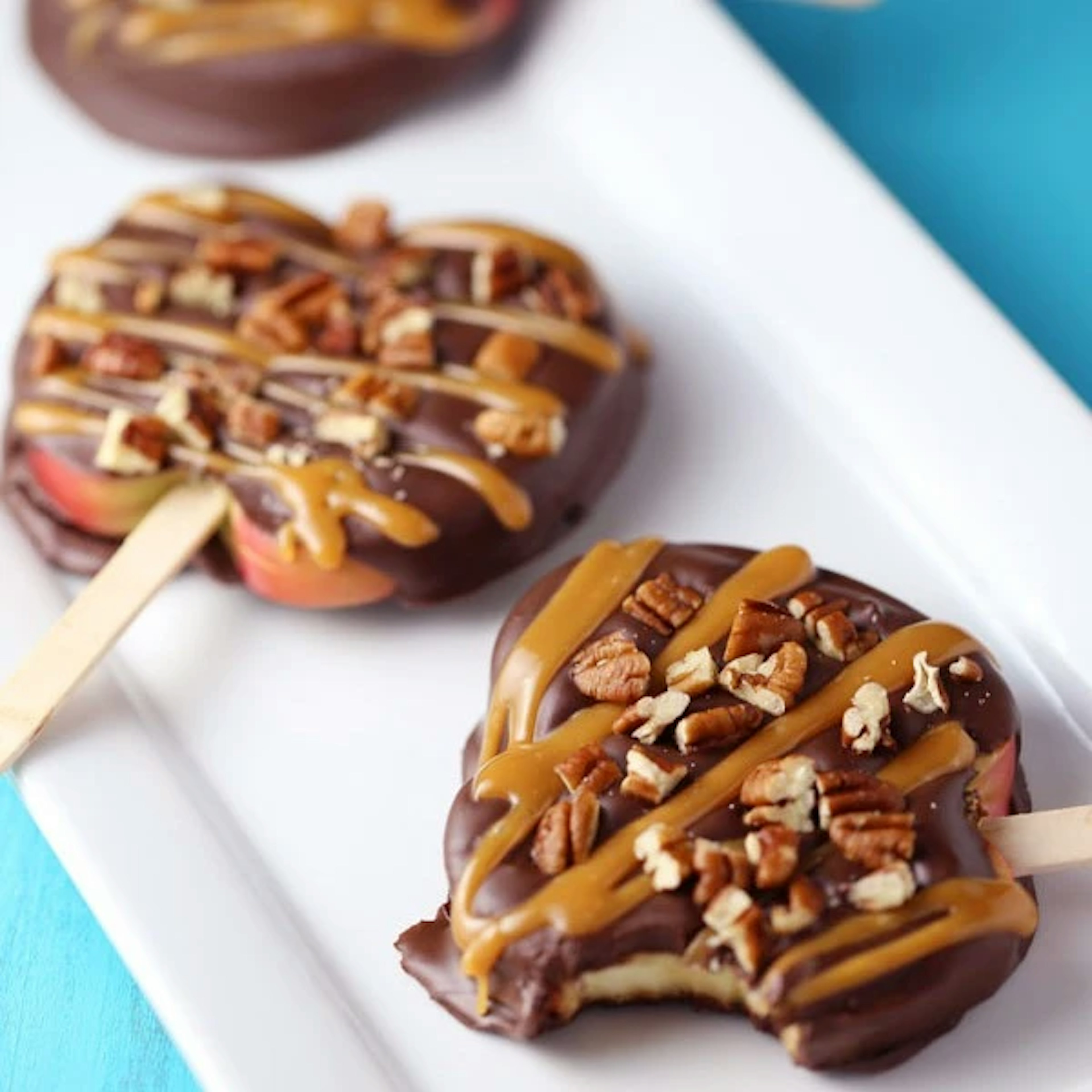  Chocolate Turtle Apple Slices