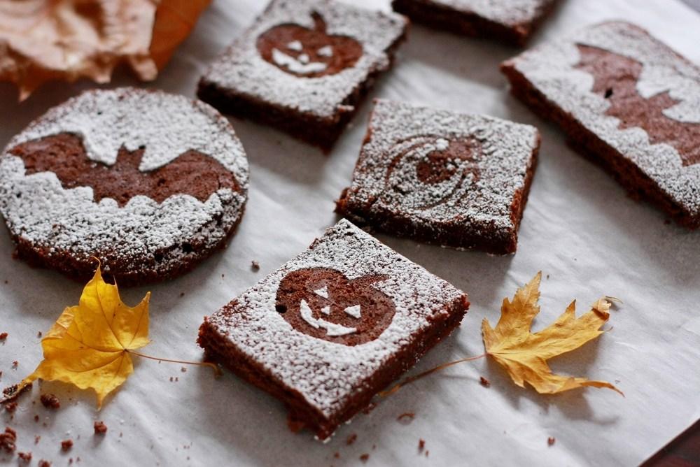 Spooky brownies