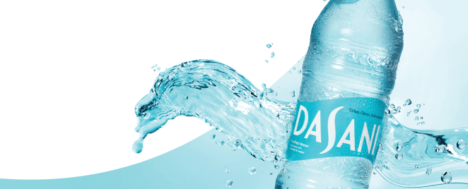 Brand: Coca Cola (Dasani banner)