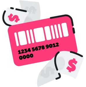 Gift card, bar code