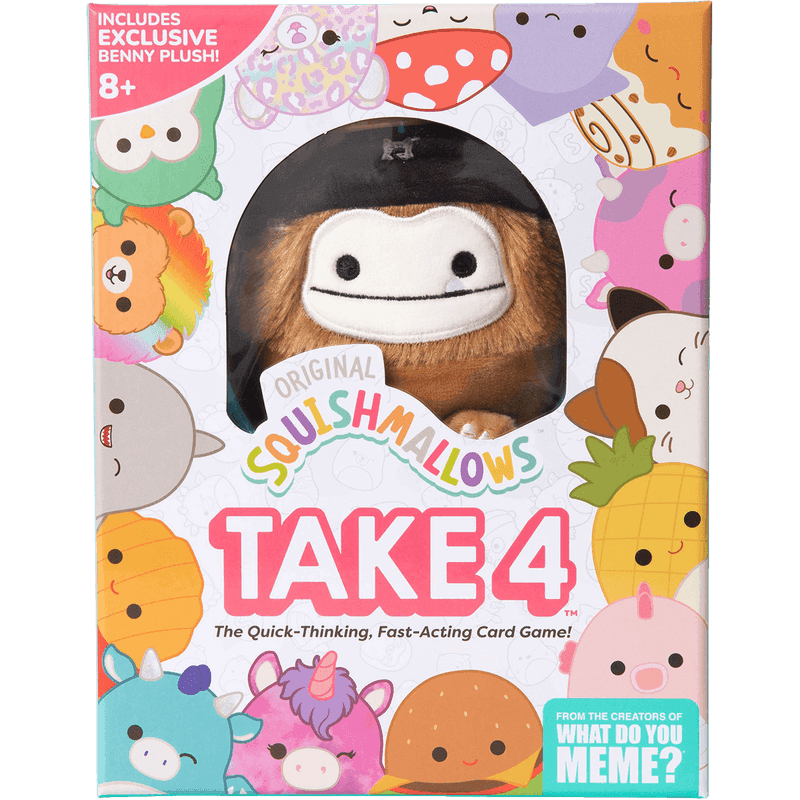 Squishmallows Take4 Card Game