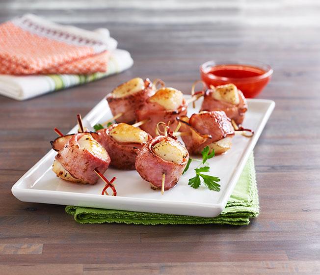 Ham Wrapped Scallops