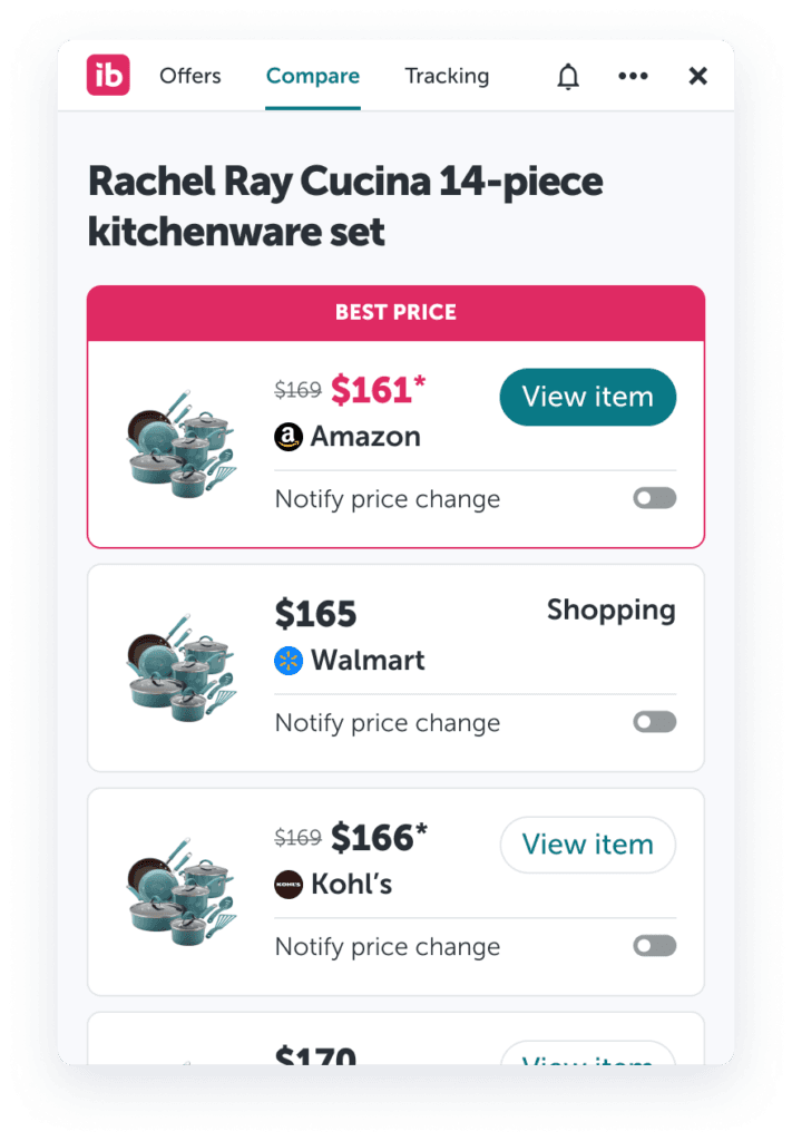 price comparison tool