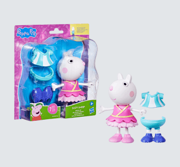 Peppa Pig Suzy Sheep Dress Up Figure