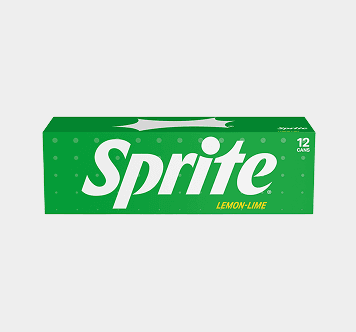 Brand: Coca Cola (Sprite box)