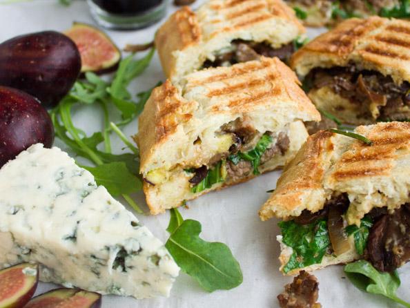 Blue Cheese Philly Steak Sandwich