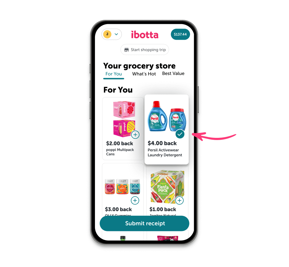 D2C - In-Store Shopping - Shop & submit - Step 1