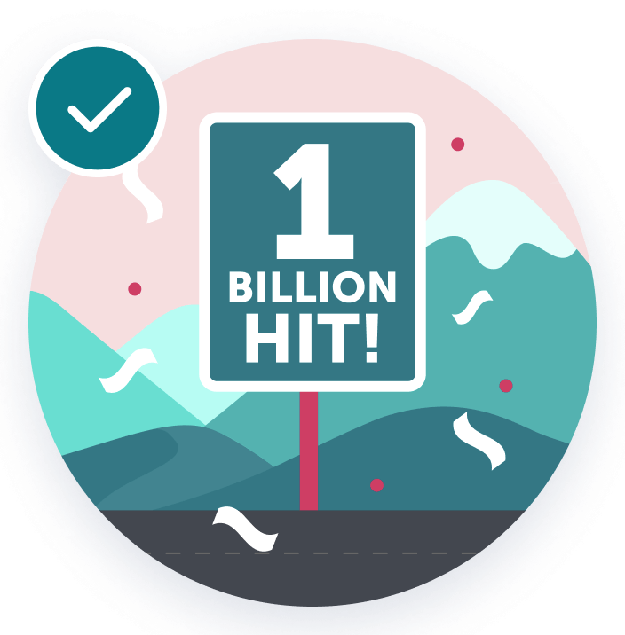 1 billion hit!