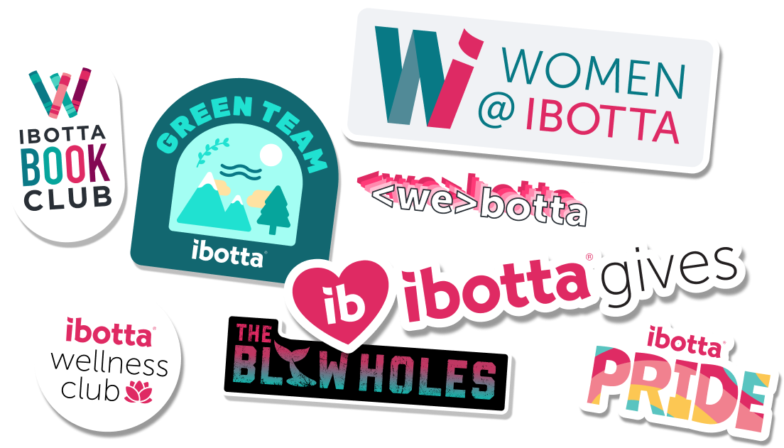 Ibotta company club stickers
